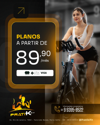 Planos - academia pratik fit 