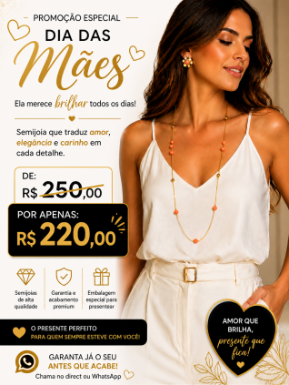 Semi joias  Folheados, acessórios e perfumaria 