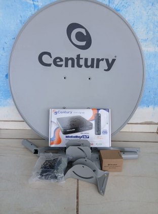 Nova Parabólica century kit completo 