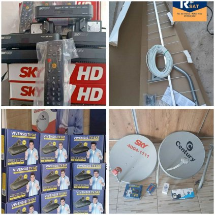 Técnico de antenas e aparelhos de TV digital 