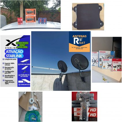 Técnico de antenas sky e starlink 