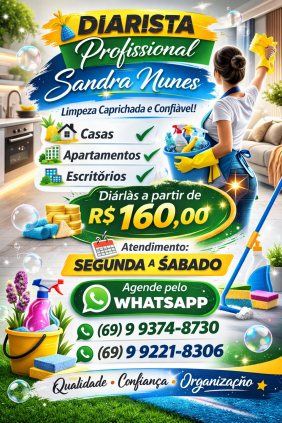 Serviço de Diarista 