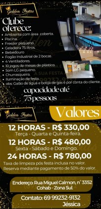 Club Golden festas 