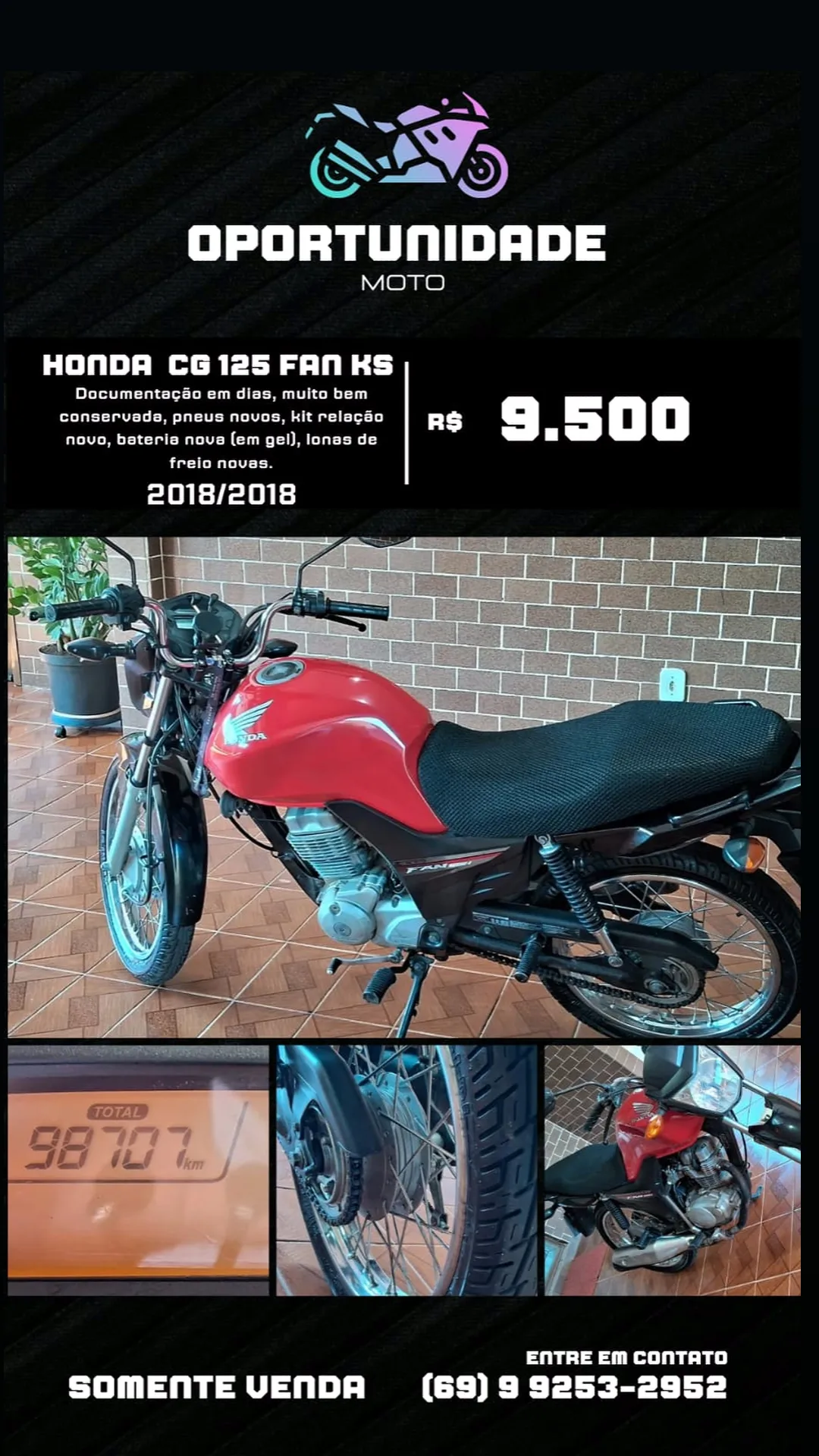 Honda CG 125 Fan KS 