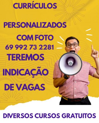CURRÍCULOS E VAGAS DE CURSOS