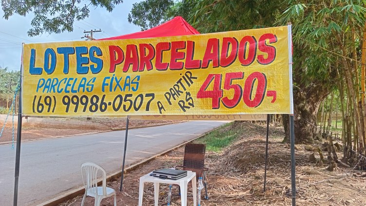 Vende-se parcelados lotes residenciais e comerciais