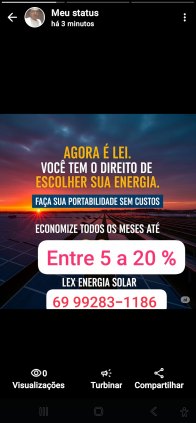 Serviços Energia elétrica 