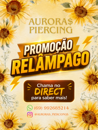 Perfurações de Piercings a Domicílio 🌻🌻🌻 
