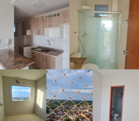 Aluga-se ap no 09 andar prox av.farquar R 2.580