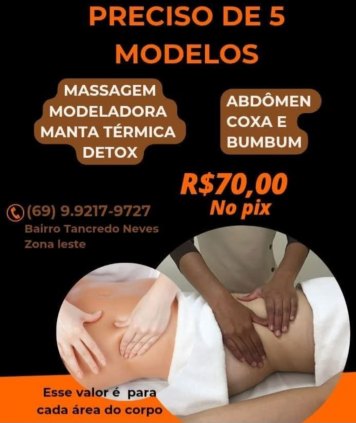 Massagem modeladora 