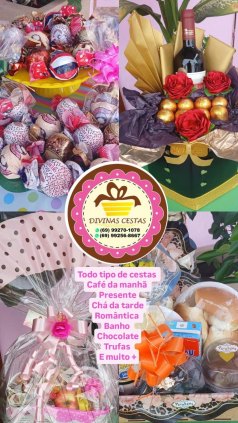Cestas para presentear alguém em especial 