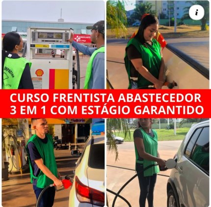 Curso Frentista Abastecedor com Estágio 