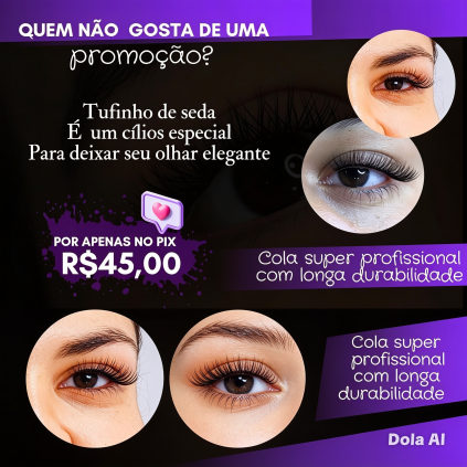 Lindo cílios