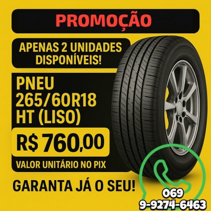 PNEUS EM PROMOÇÃO (Pix)