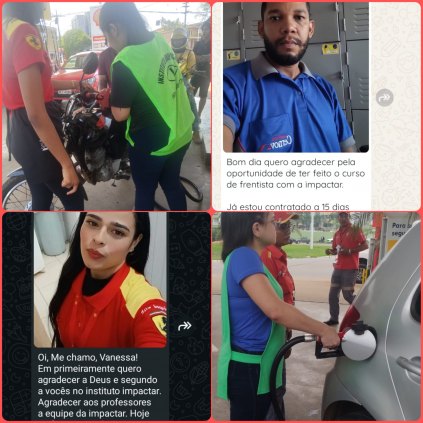 Curso Frentista Abastecedor com Estágio 