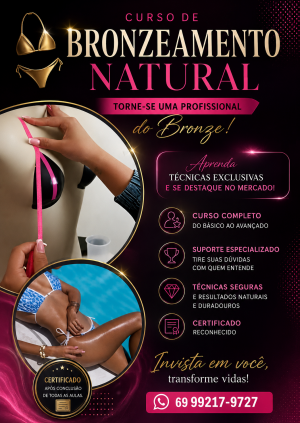 Curso de bronzeamento natural 