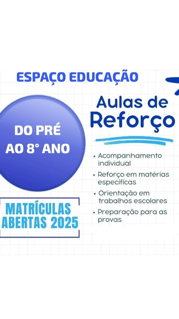 CRECHE E REFORÇO