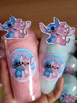 Algodão doce personalizado 