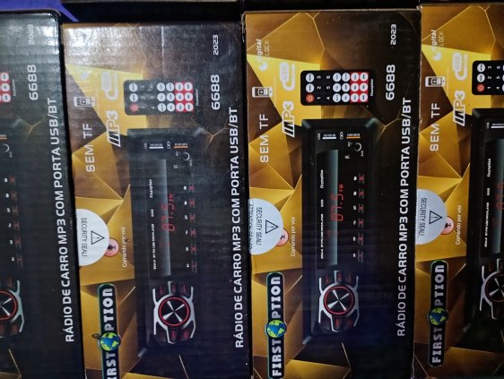 Som Automotivo MP3 Bluetooth 