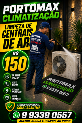 Limpeza e Manutenção de ar condicionado 