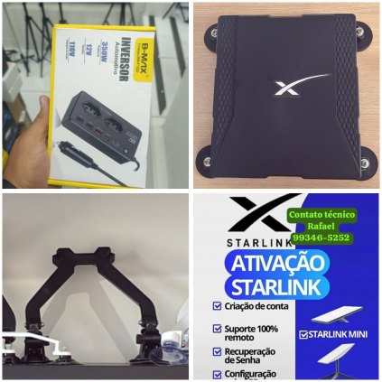 Técnico instalação starlink,peças e acessórios. 
