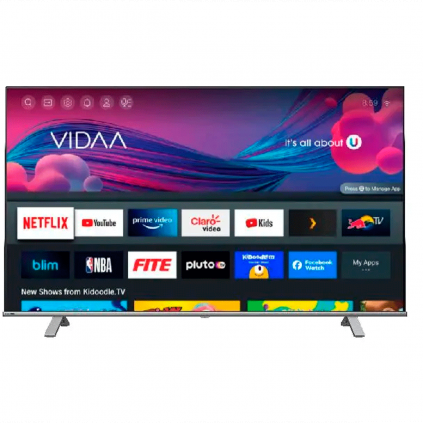 TELA TOSHIBA 43 Polegadas 4K DLED SMART VIDAA 43C350KB NOTA FISCAL E GARANTIA 