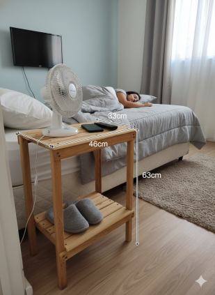 Mesinha do Ventilador