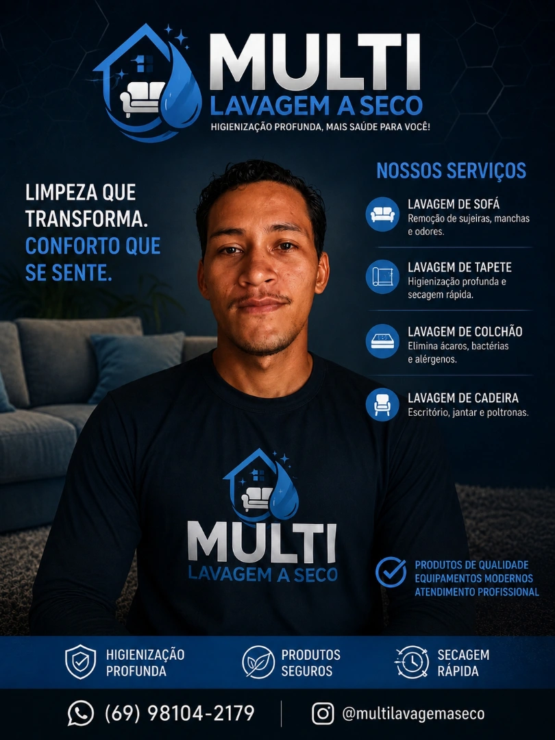 Multi lavagem a seco 
