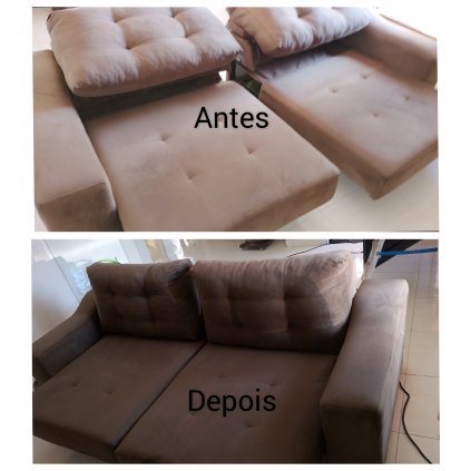 Multi lavagem a seco de estofados 