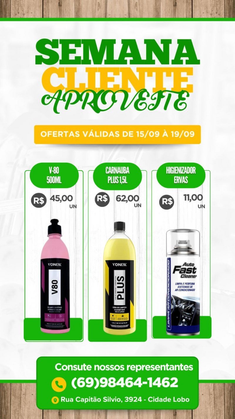 Ofertas da semana Distribuidora de produtos automotivos, ferramentas, funilaria, presilhas de acabamento e fixação