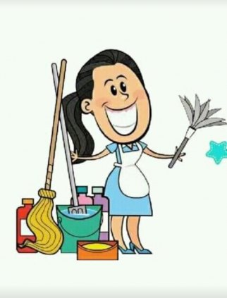 Faço serviço de limpeza e conservação diária em casa 