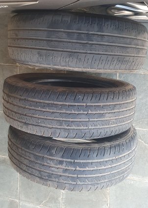 Pneu 185 60 R15, meia vida