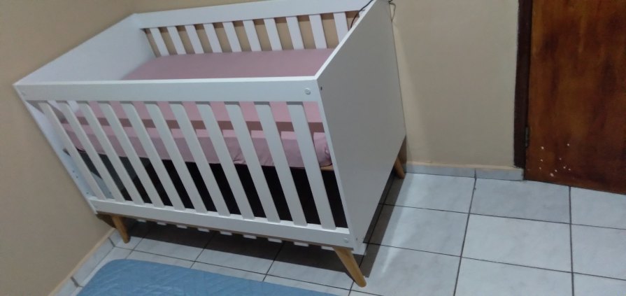 Berço mini cama + colchão 