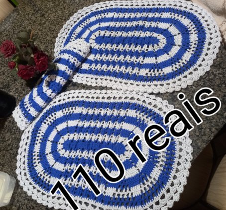 Tapete de crochê 