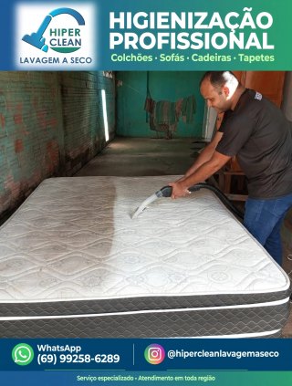LAVAGEM A SECO PROFISSIONAL 