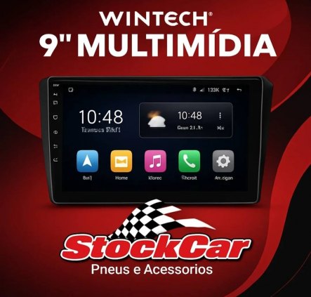 Multimídia WINTEC 7P FULL TOUCH 7023 BT MP5 instalação grátis 350,00