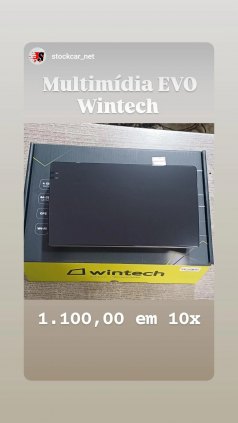 MULTIMIDIA WINTEC 9P CAR PLAY ANDROIDE MP5 MONTAGEM GRATIS R$ 750,00 