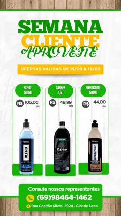 Ofertas da semana Distribuidora de produtos automotivos, ferramentas, funilaria, presilhas de acabamento e fixação