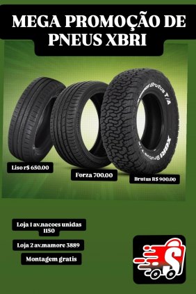 PNEU 265/70 ARO 16 MIXTO SUNSET PARA HILUX/S10/RANGER/TRITON ETC... MONTAGEM GRATIS 650,00  avista