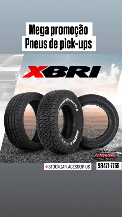 PNEU 175/75 ARO 14 T GOL /CELTA/ SAV / STRADA ETC.. R$ 270,00 MONTAGEM GRATIS   