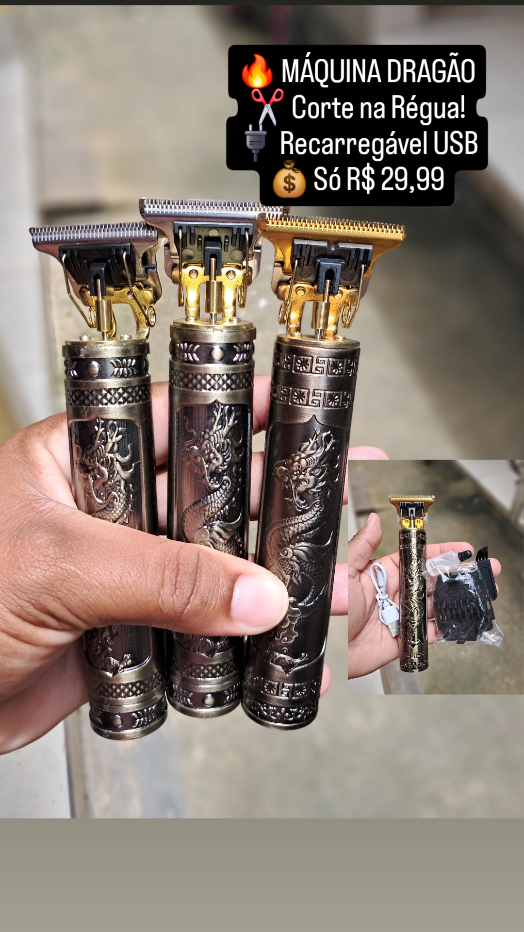 Maquina de cortar cabelo/barbear