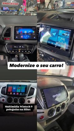 MULTIMIDIA MP5 7P BT UNIVERSAL DIVERSOS VEICULOS R$ 349,99