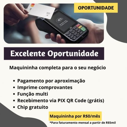 Maquininha C6 Bank 