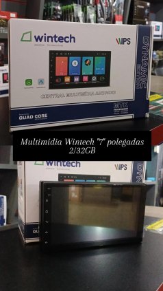 Multimídia WINTEC 7P FULL TOUCH 7023 BT MP5 instalação grátis 350,00