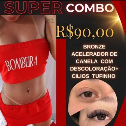 SUPER COMBO BRONZE  NATURAL + CÍLIOS 