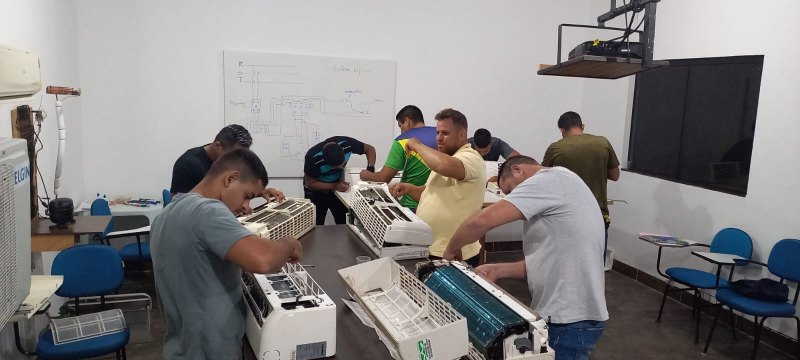 Curso Presencial de Refrigeração e Climatização