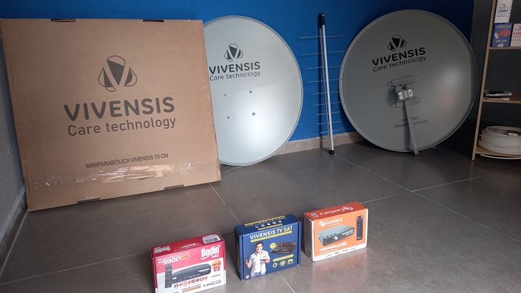 Técnico de antenas tv, peças e acessórios 