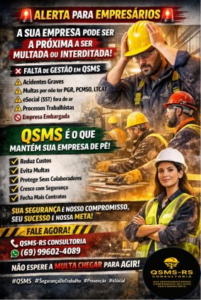 Serviços de Saúde e Segurança do trabalho