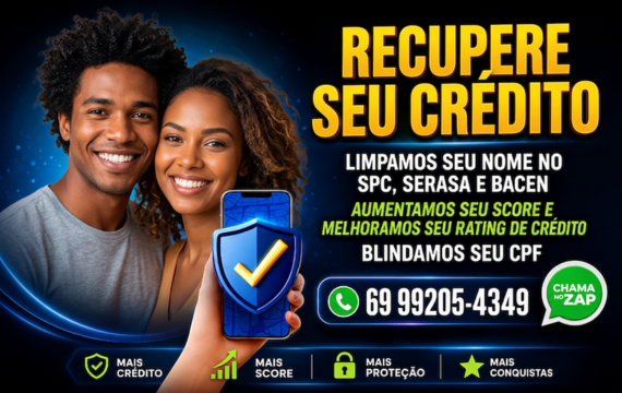 RECUPERE SEU CRÉDITO! 🚨