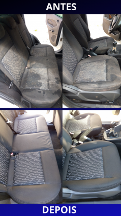 Limpeza e sanitização de estofados 